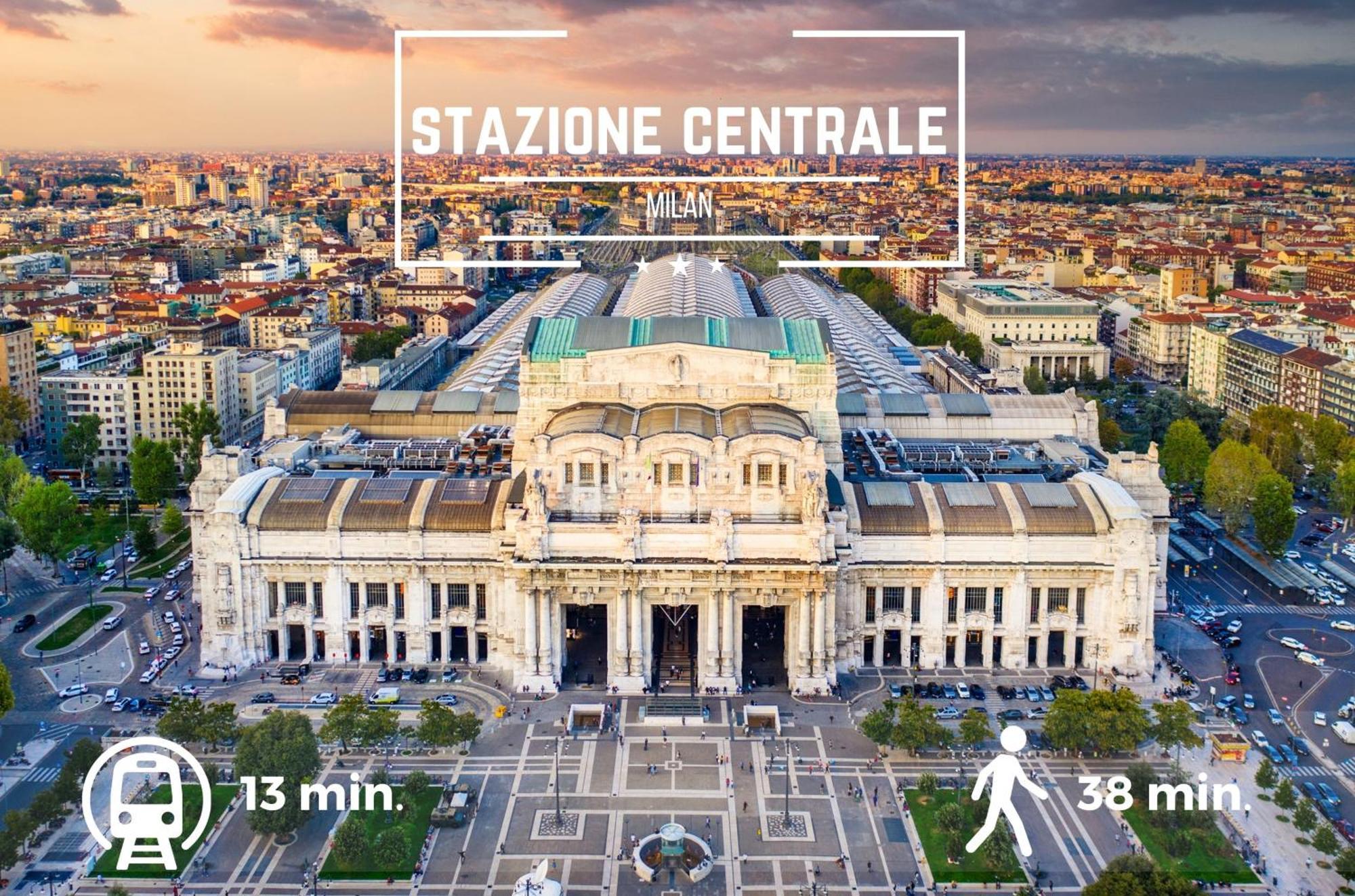 Appartamento Industrial Loft In Maciacchini - Metro 50M Smartworking & Netflix Milano Esterno foto